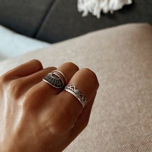 Sterling silver 925 heart ring